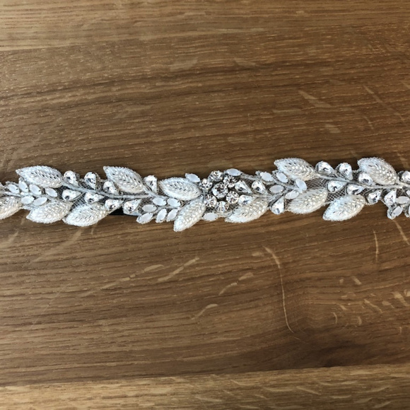 BHLDN Osmonda Belt (Opal & silver crystals) XS main image 8